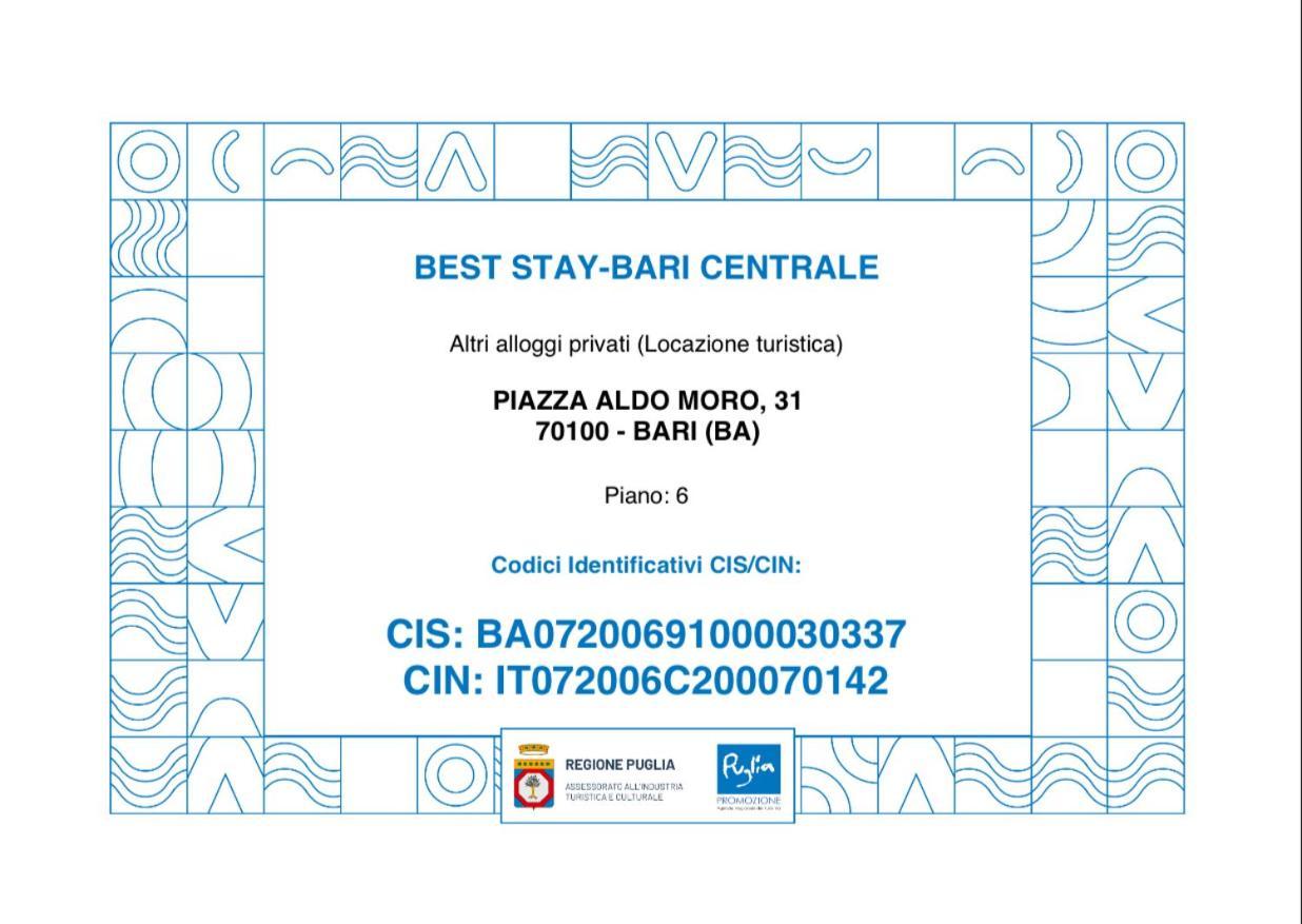Best Stay - Bari Centrale מראה חיצוני תמונה